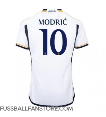Real Madrid Luka Modric #10 Replik Heimtrikot 2023-24 Kurzarm